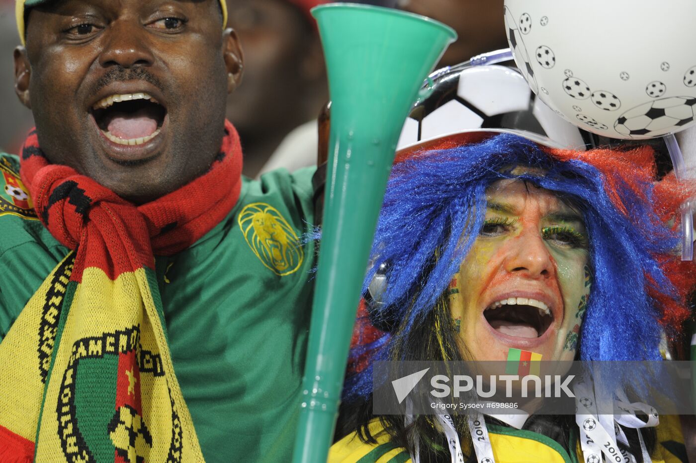 Cameroon's fans