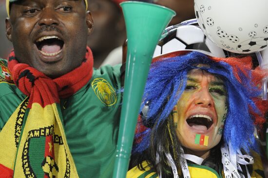 Cameroon's fans