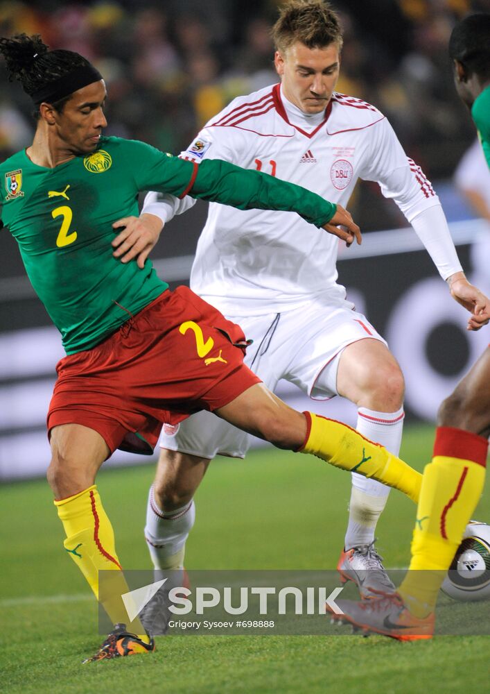 2010 FIFA World Cup. Cameroon vs. Denmark