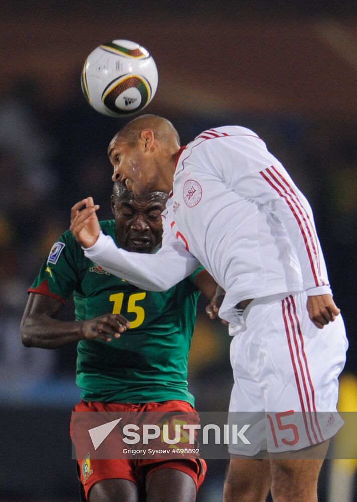 2010 FIFA World Cup. Cameroon vs. Denmark
