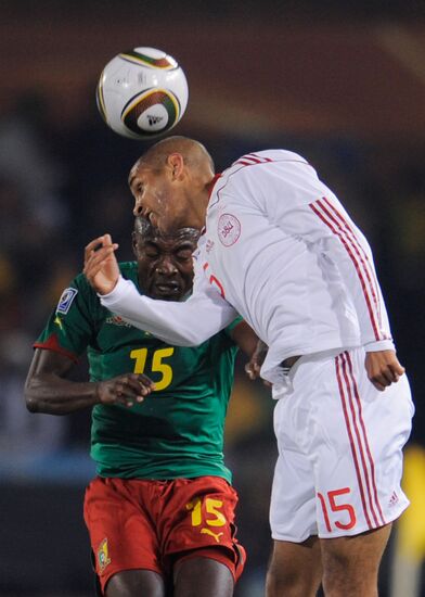2010 FIFA World Cup. Cameroon vs. Denmark
