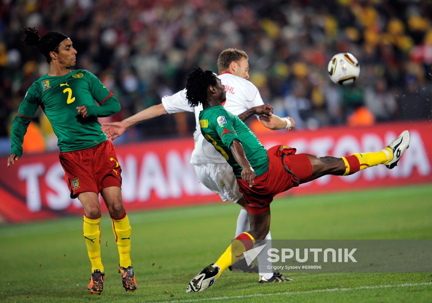 2010 FIFA World Cup. Cameroon vs. Denmark