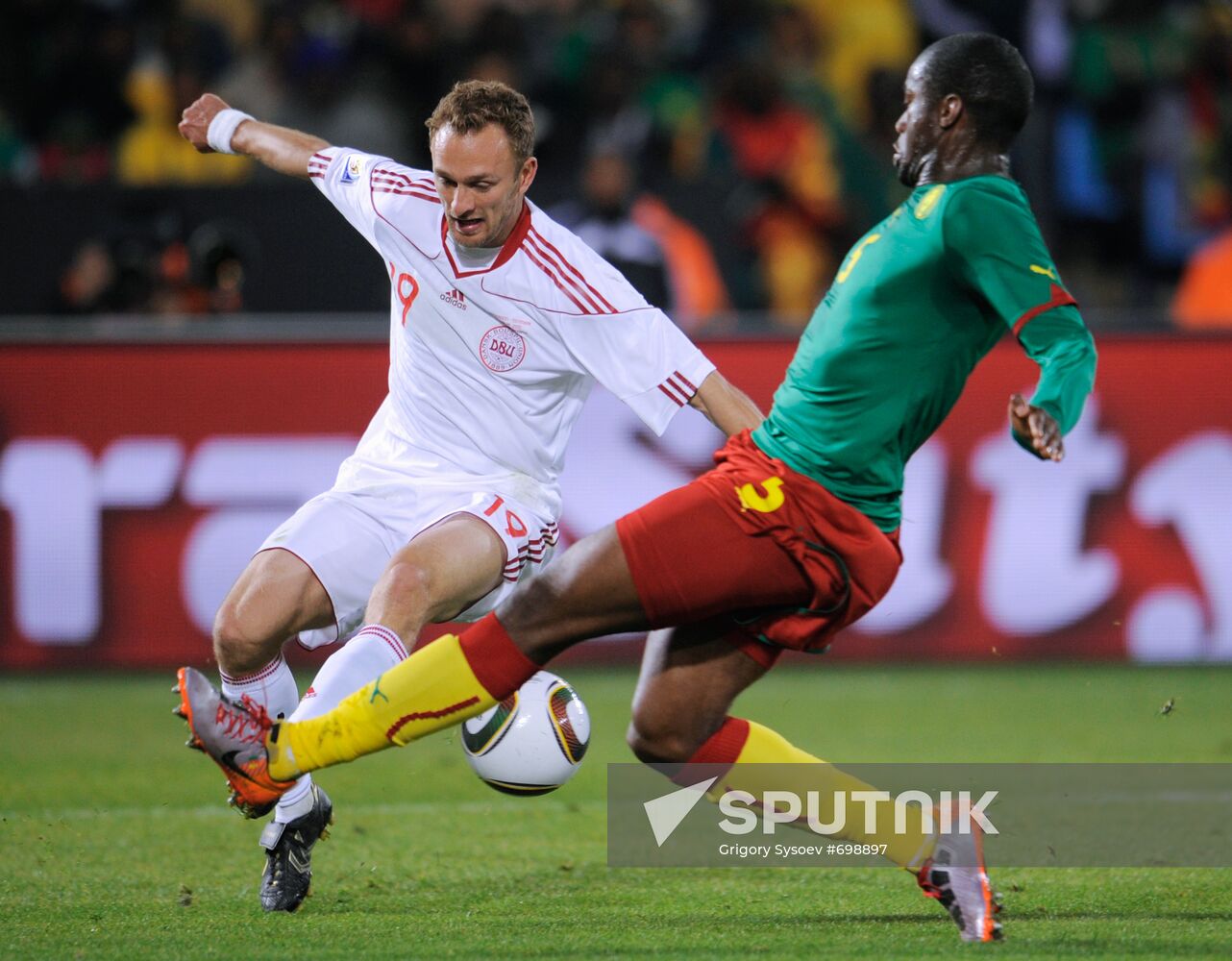2010 FIFA World Cup. Cameroon vs. Denmark