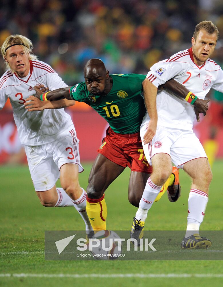 2010 FIFA World Cup. Cameroon vs. Denmark