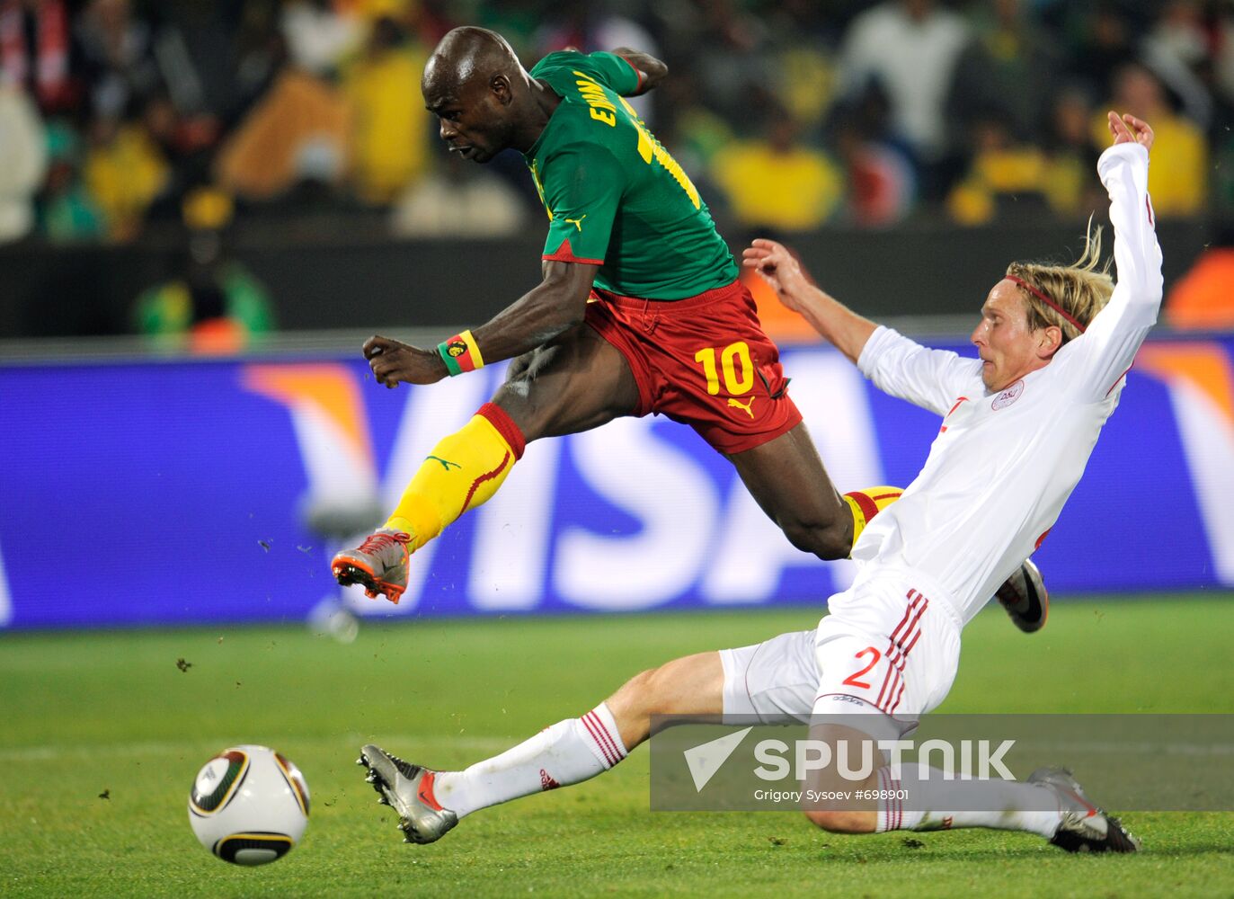 2010 FIFA World Cup. Cameroon vs. Denmark