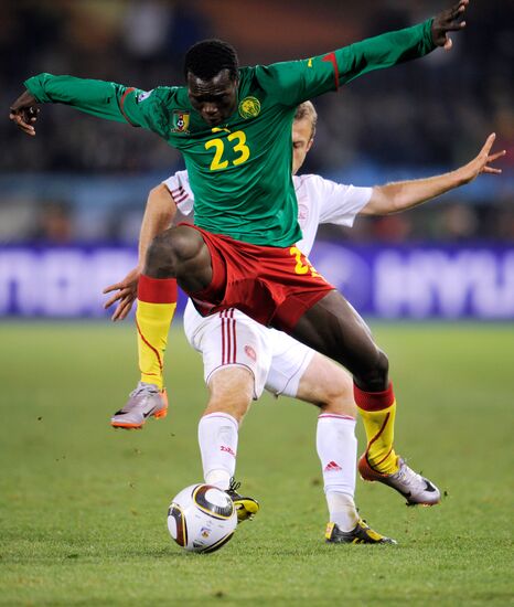 2010 FIFA World Cup. Cameroon vs. Denmark