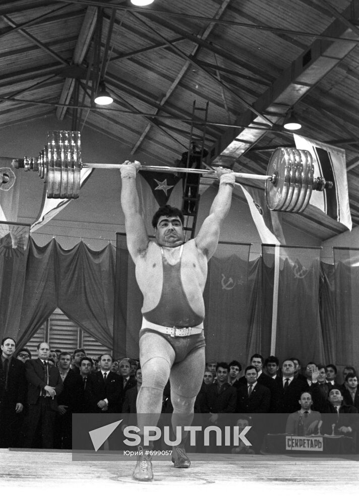 USSR weightlifting championship