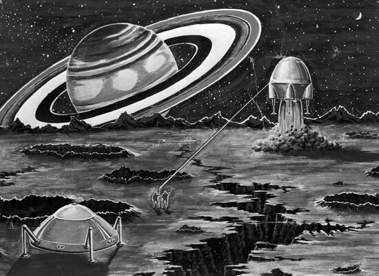 Exhibition of science fiction & fantasy artists