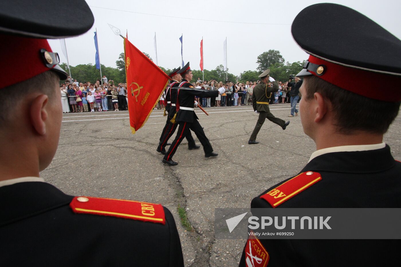 Ussuriysk Suvorov Military School graduation ceremony