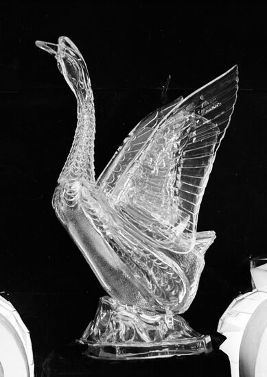 Goose figurine