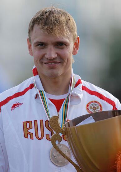 Ilya Frolov, silver winner