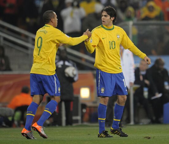 2010 FIFA World Cup. Brazil vs. Cote d'Ivoire