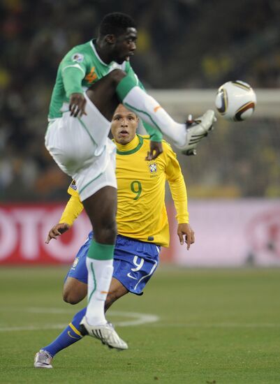 2010 FIFA World Cup. Brazil vs. Cote d'Ivoire