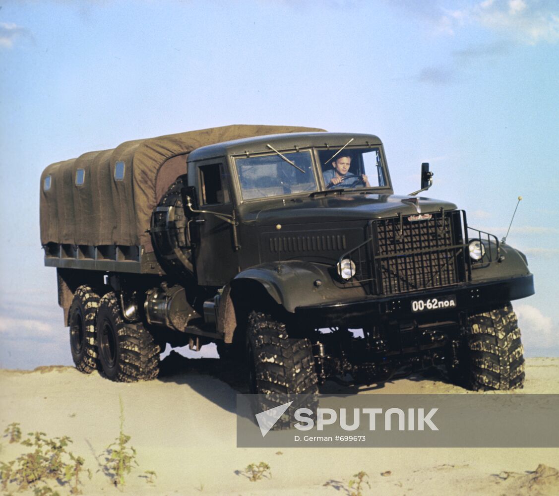 KrAZ-214 truck