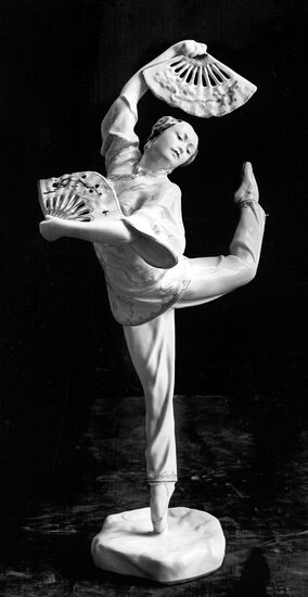 Figurine "Ballet dancer Ulanova as Tao-Hao"