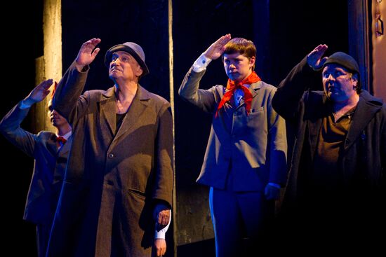 Actor Vladimir Korenev celebrates his 70th birthday