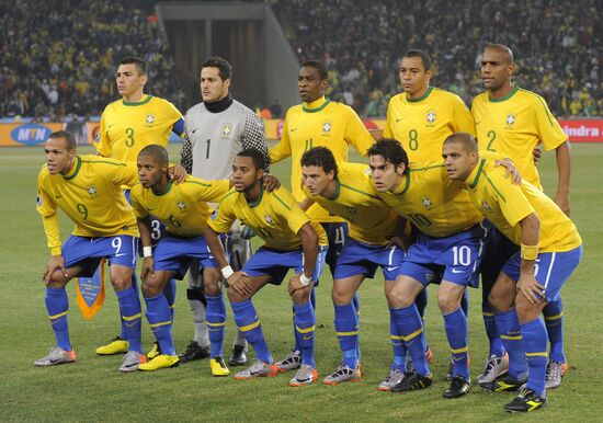 2010 FIFA World Cup. Brazil vs. Cote d'Ivoire