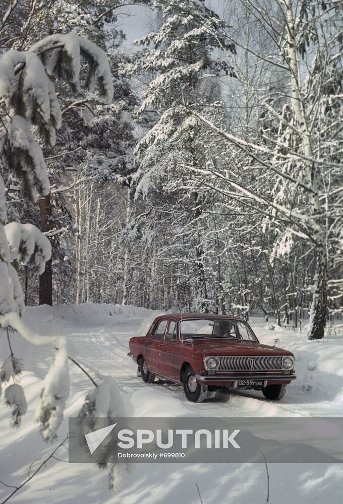 Soviet GAZ-24 Volga car