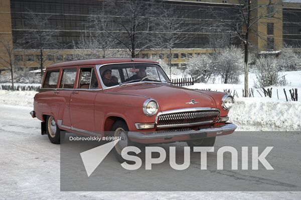 Soviet GAZ M-22 Volga car