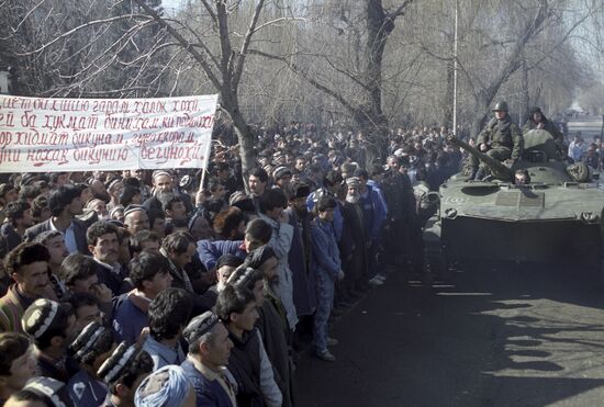 Dushanbe riots