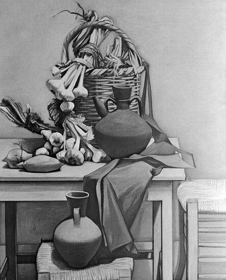 AKOPYAN STILL LIFE WITH A BASKET