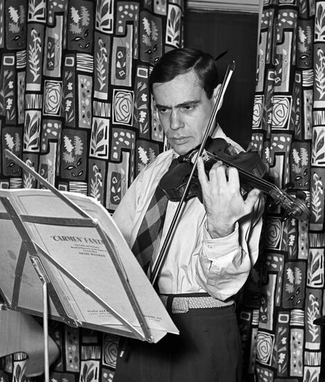 Violinist Leonid Kogan