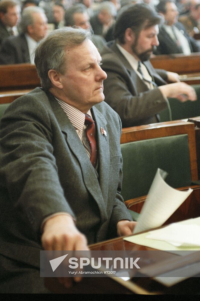 SOBCHAK 3RD CONGRESS PEOPLE'S DEPUTIES 