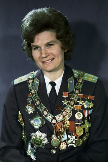 NIKOLAYEVA-TERESHKOVA PILOT COSMONAUT