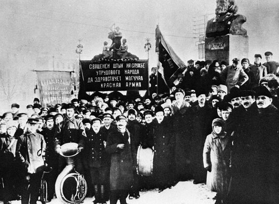 UNVEILING MONUMENT HERZEN