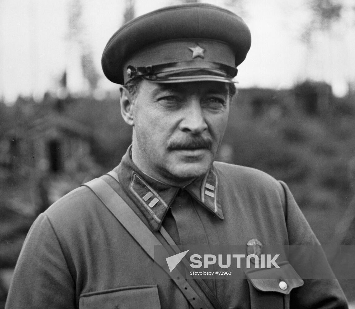 TIKHONOV FILM "A FRONT BEHIND ENEMY LINES"