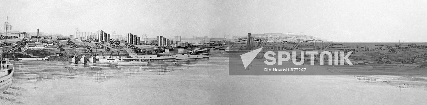 CHEBOKSARY EMBANKMENT BLUEPRINTS