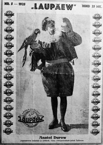 POSTER TOUR CIRCUS DUROV 