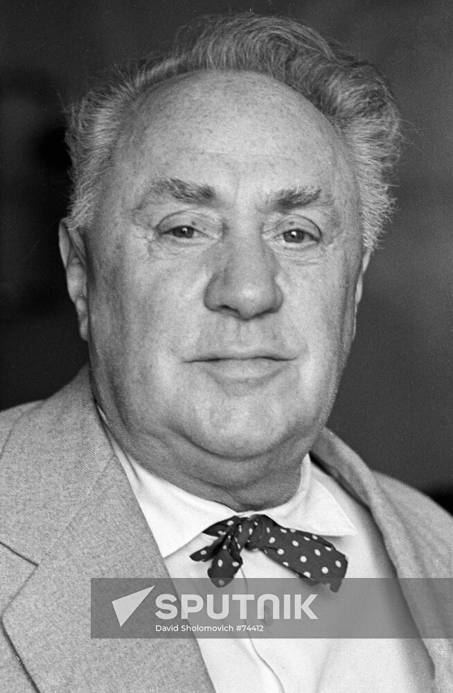 Actor Mikhail Zharov.