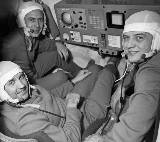 PATSAYEV DOBROVOLSKY VOLKOV COSMONAUTS