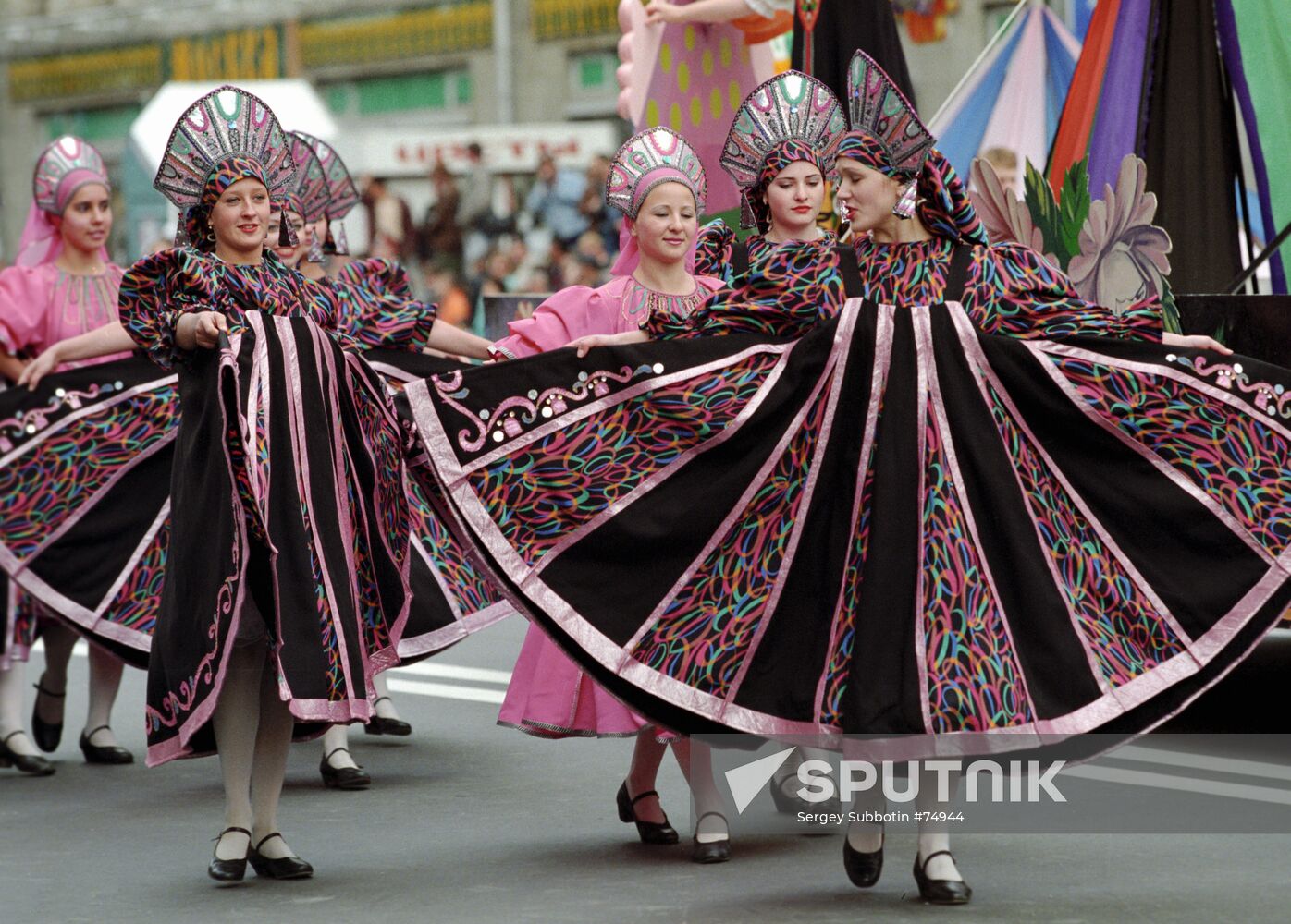 THEATRICAL DEMONSTRATION 850TH ANNIVERSARY OF MOSCOW