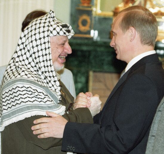 PUTIN ARAFAT