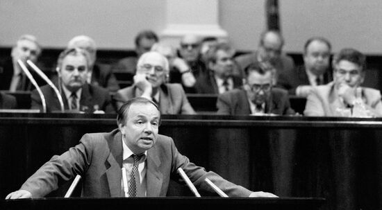 VOZNESENSKY CONGRESS SPEECH