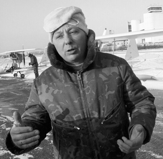 Test pilot Vladimir Gordienko