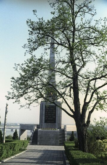 Monument to Soviet soldiers-liberators in Pyongyang
