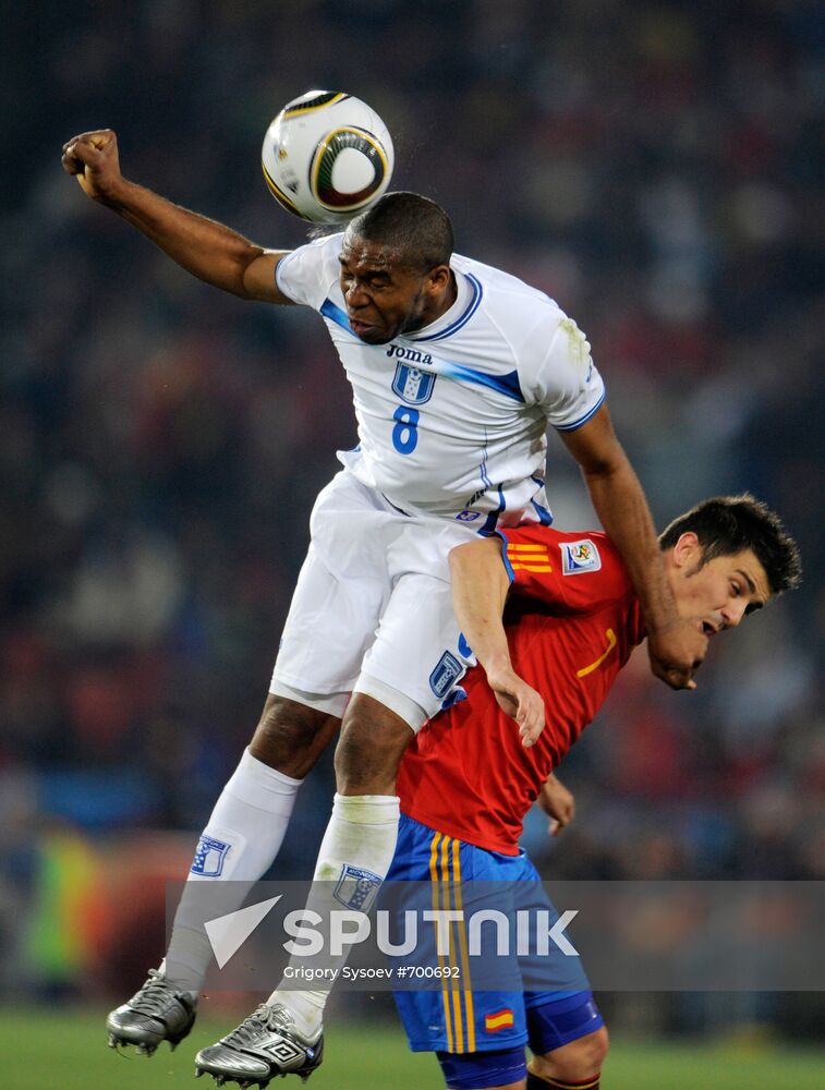2010 FIFA World Cup. Spain vs. Honduras