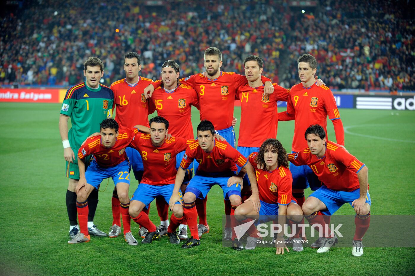 2010 FIFA World Cup. Spain vs. Honduras