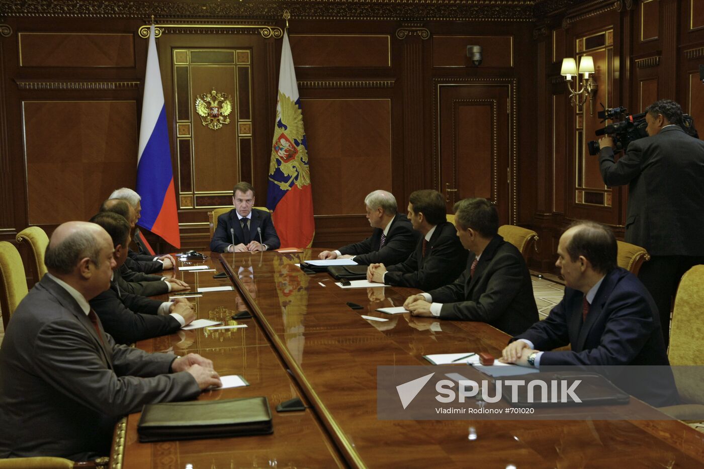 D.Mevedev holds meeting with Russian Security Council