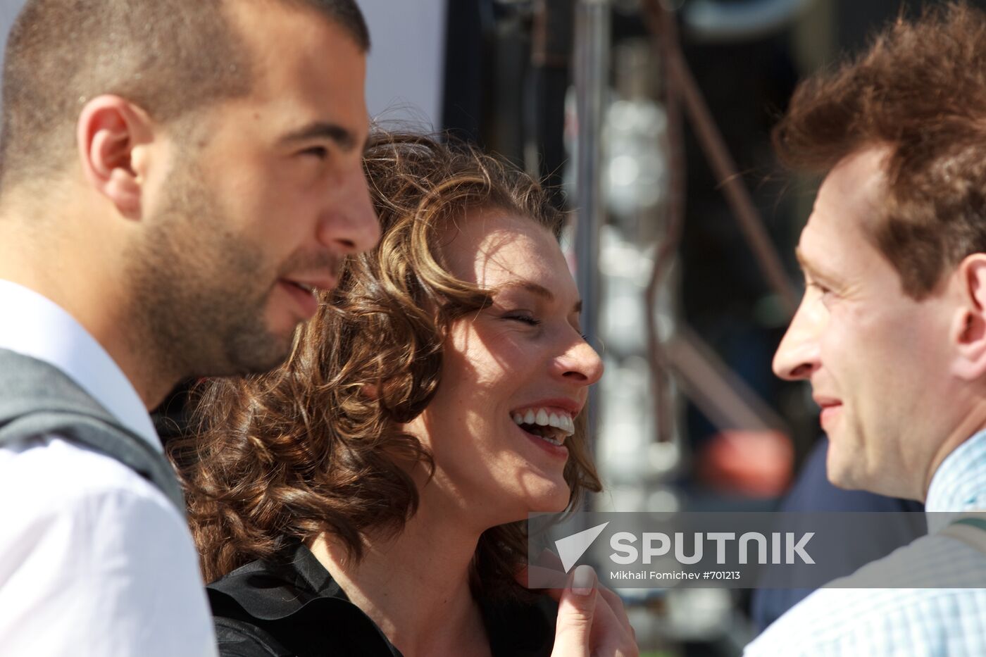 Ivan Urgant, Milla Jovovich, Konstantin Khabensky