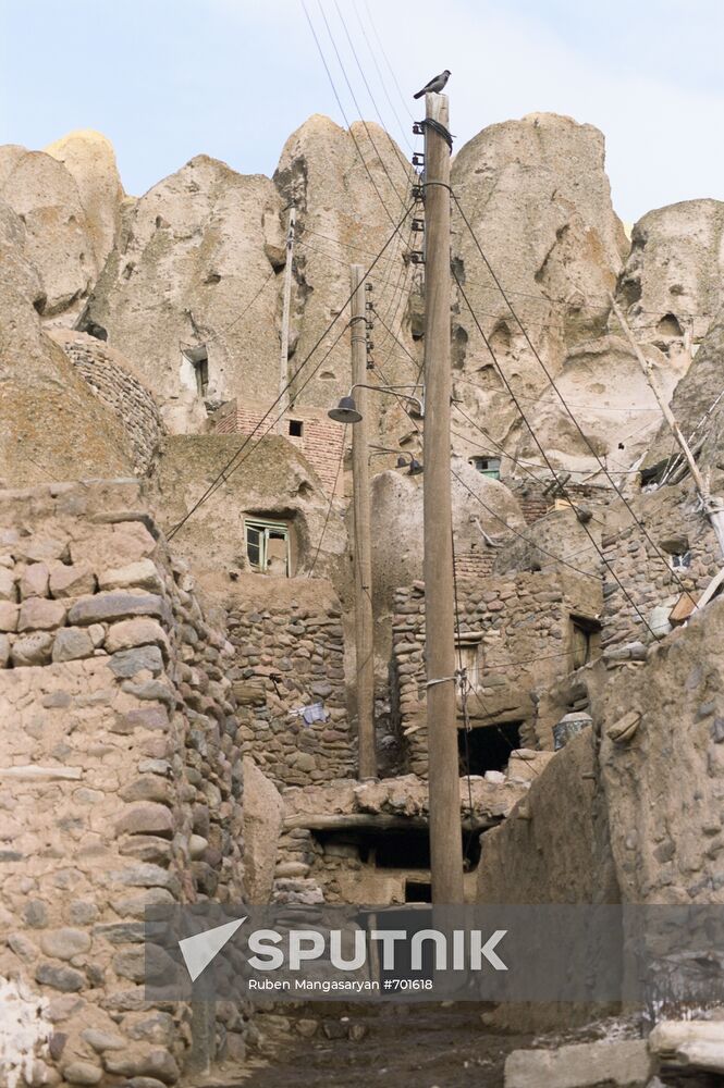 Town near Lake Urmia, Iran