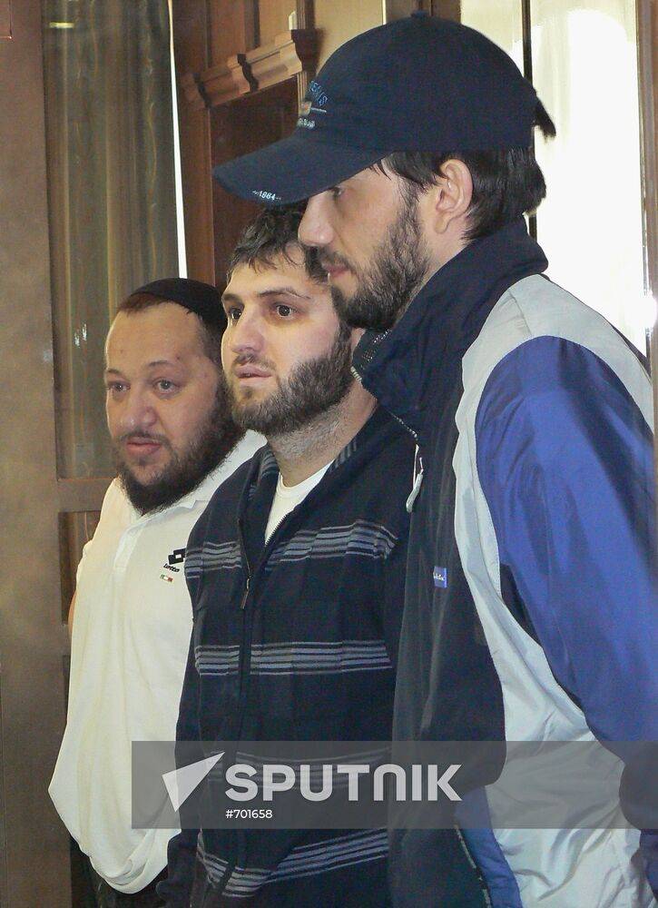Criminal defendants attend court hearings