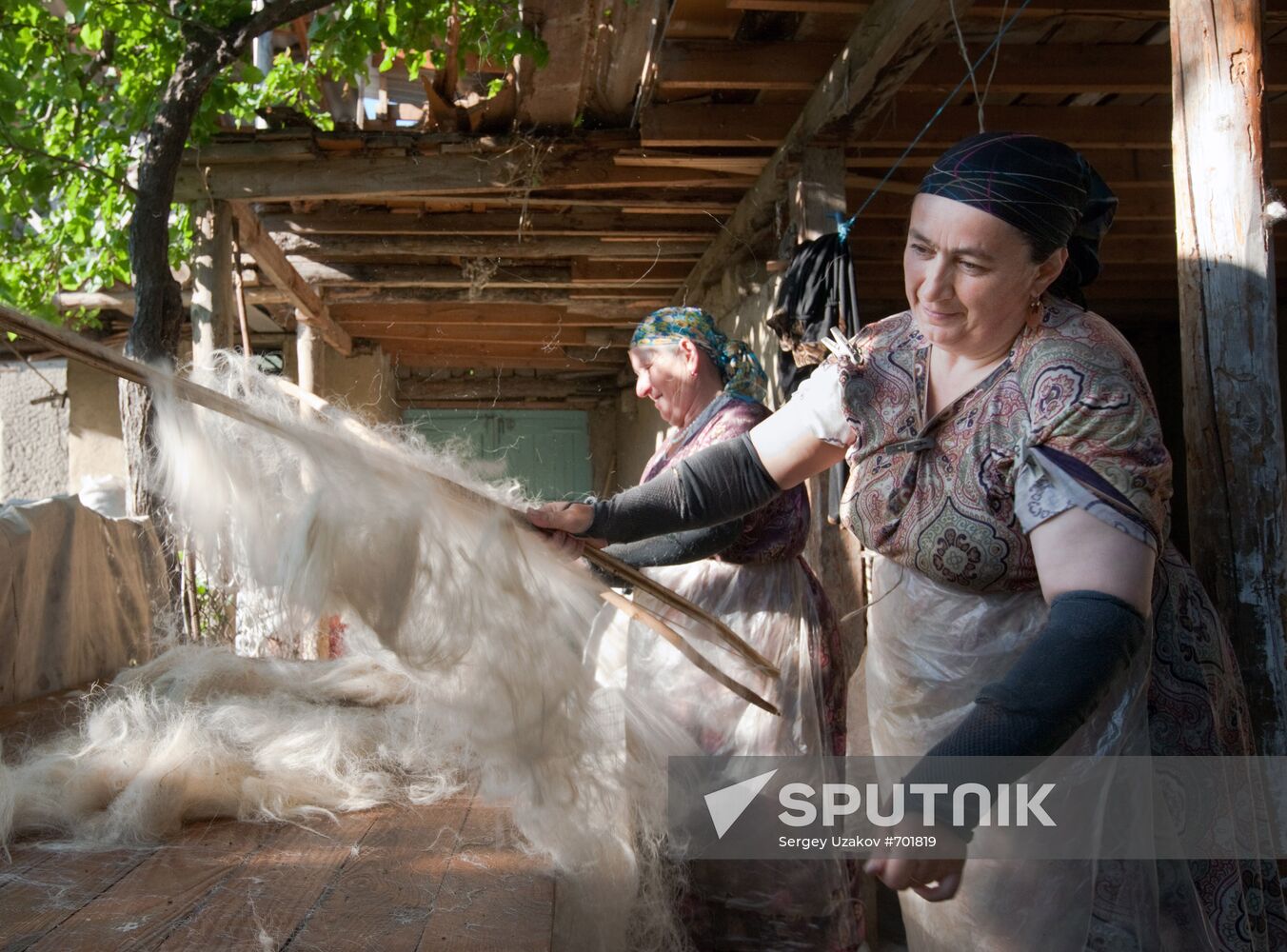 Making burkas