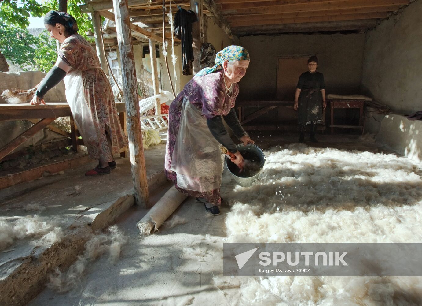 Making burkas