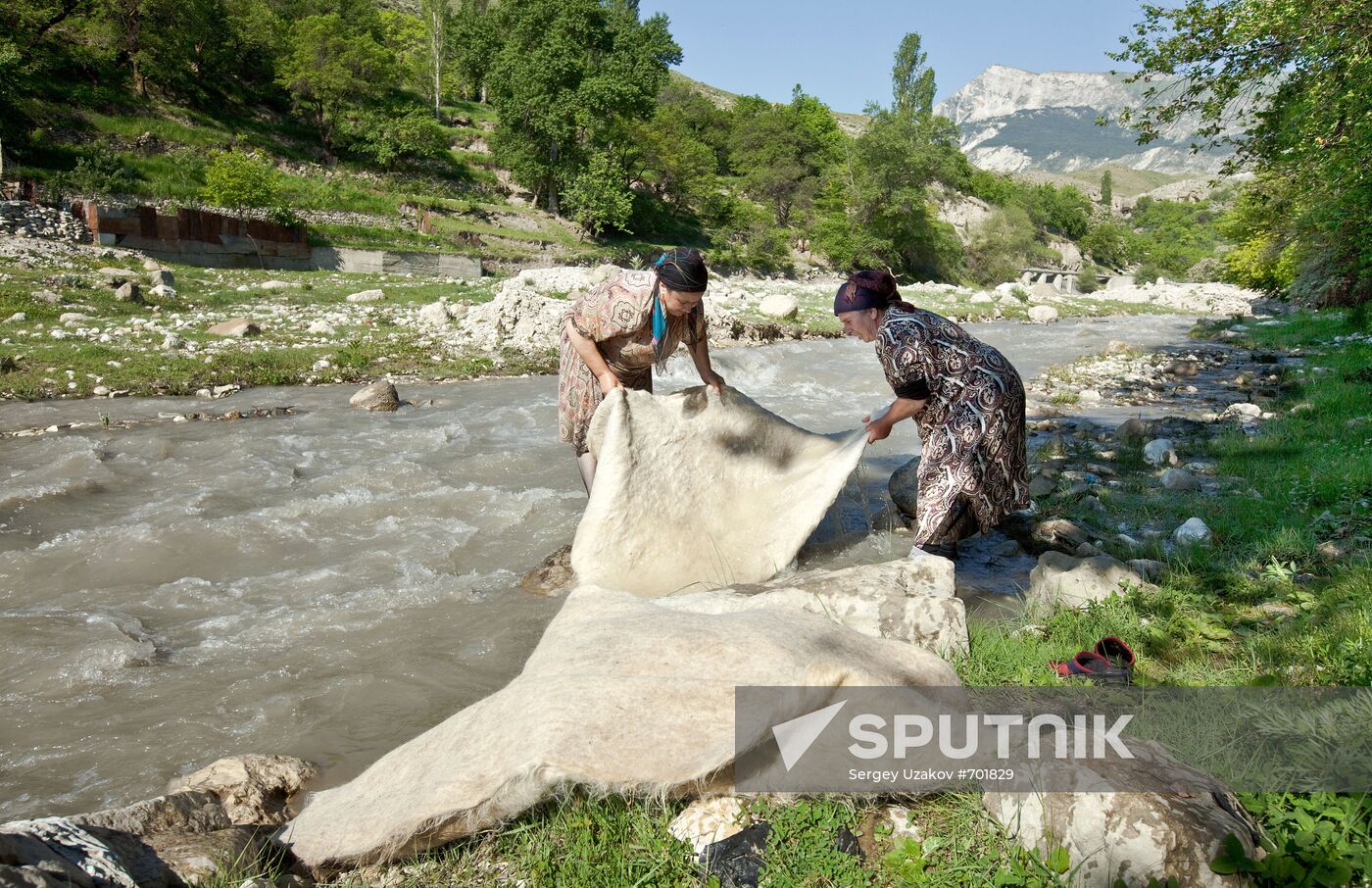 Making burkas