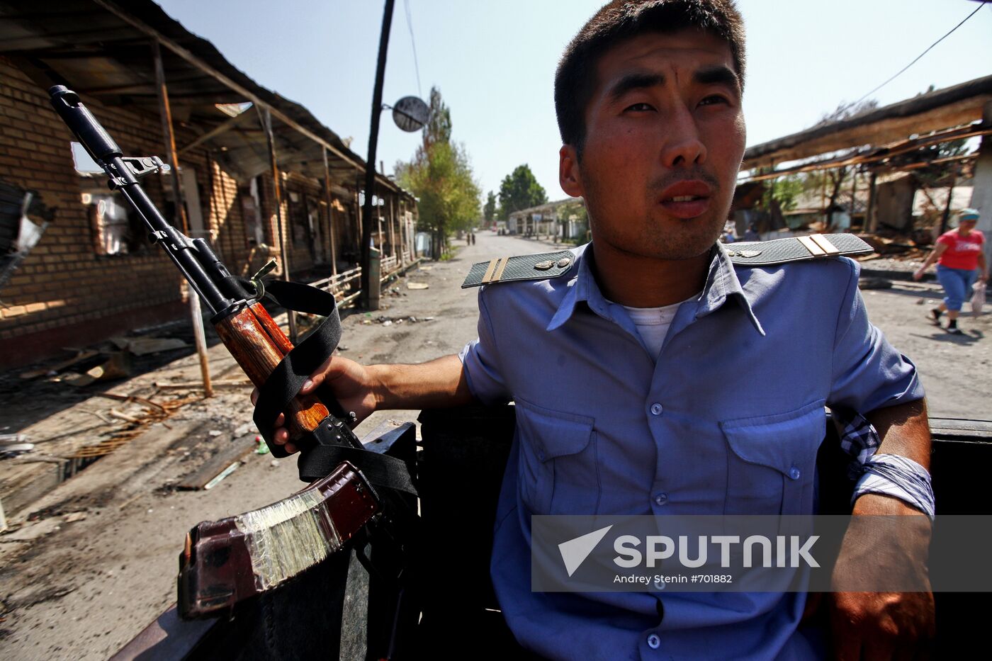Kyrgyz town of Osh after ethnic clashes