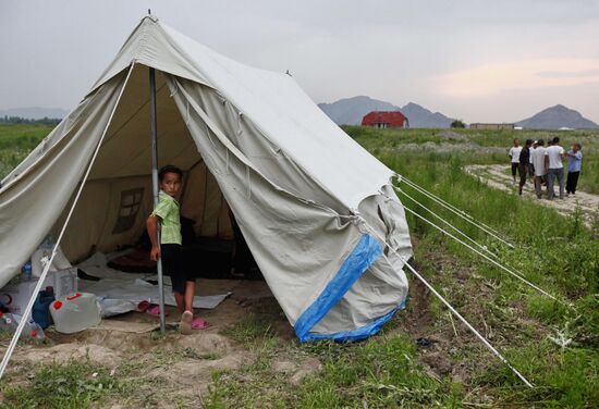 Kyrgyz town of Osh after ethnic clashes